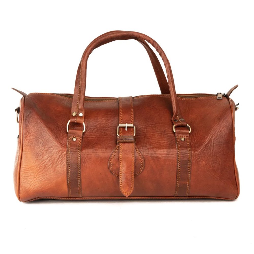 Made Leather Co. Aviator Weekender Bag NWOT